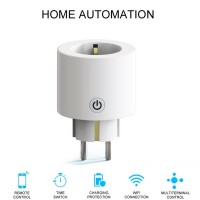 EU Schuko Smart Plug Outlet Wireless Power Socket Smart Life/Tuya APP Remote Control Work with Alexa Google Home No Hub Required